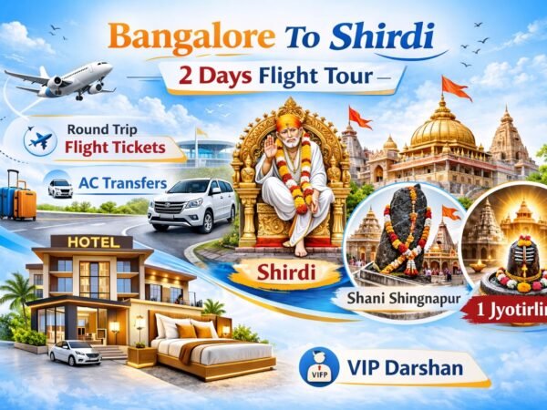 Bangalore To Shirdi Flight Package 2 Days
