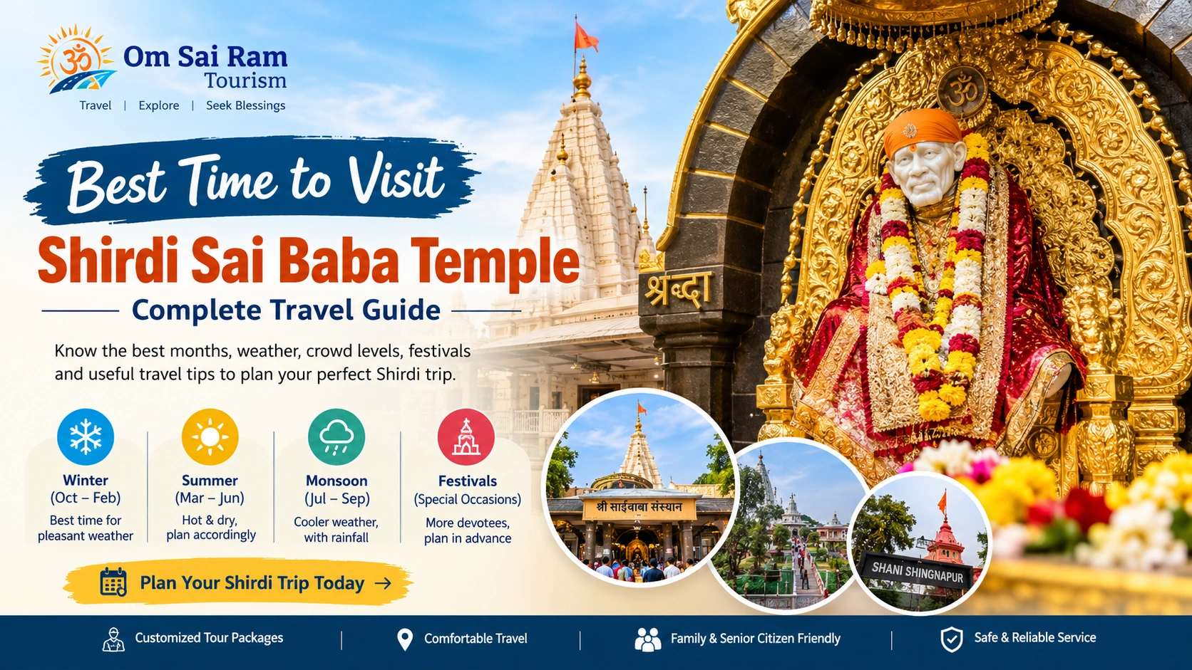 Best Time to Visit Shirdi Sai Baba Temple