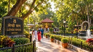 Lendi Baug garden, a peaceful attraction to visit in Shirdi