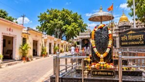 Shani Shingnapur temple, a popular pilgrimage destination near Shirdi